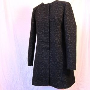 Stunning black brocade jacket/coat by BB Dakota
